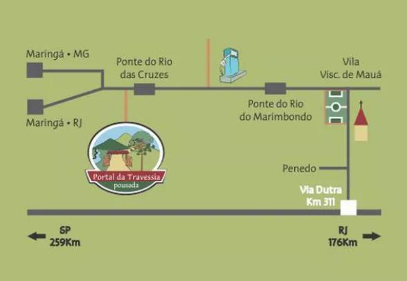 Pousada Sitio Portal Da Travessia Visconde de Mauá Exteriér fotografie